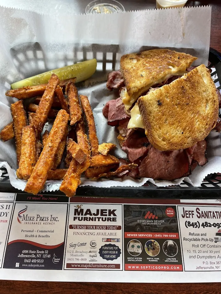 Reuben Sandwich Sweet Potato Fries
